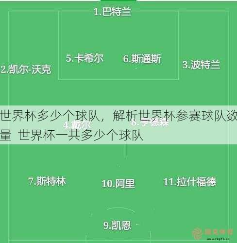 世界杯多少个球队，解析世界杯参赛球队数量  世界杯一共多少个球队