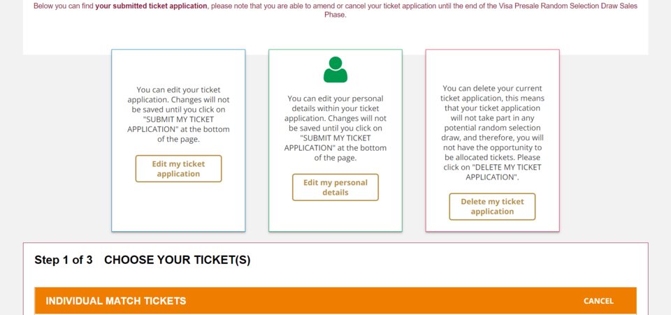 2022卡塔尔世界杯门票购买／申请流程Ticket Application Process